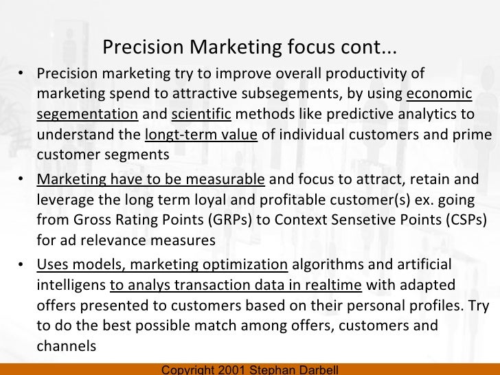 Precision Marketing
