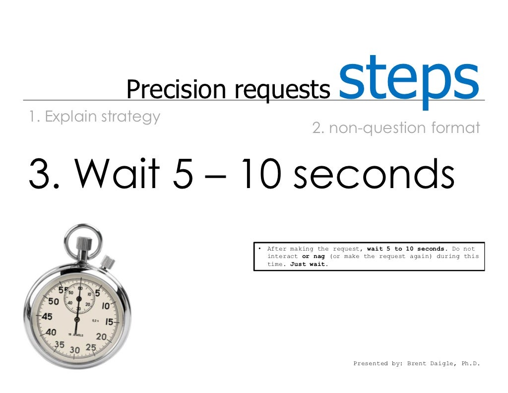 Precision Request