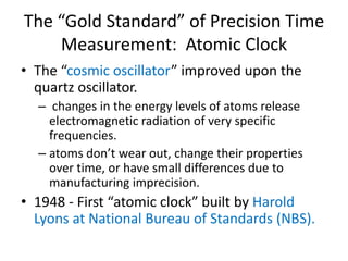 Precision time measurement | PPTX