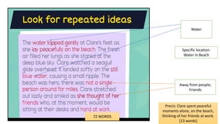 Precis writing: A pictorial guide through multiple passages | PPT