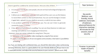 Precis writing: A pictorial guide through multiple passages | PPT