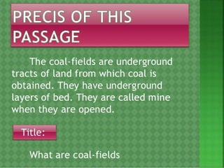 PRECIS WRITING LECTURE 6 (1).pptx.......