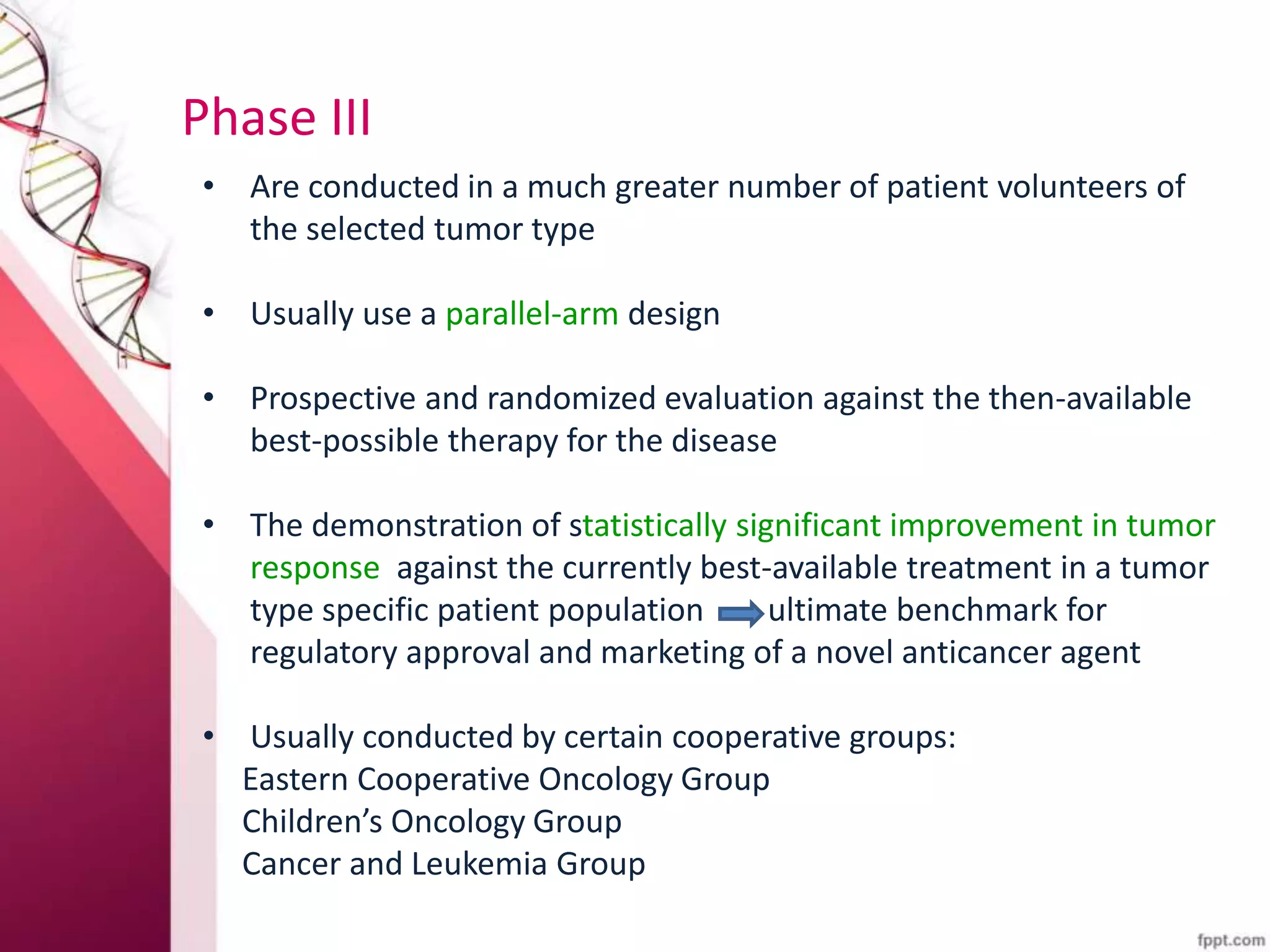 Preclinical and clinical screening of anticancer drugs | PPTX