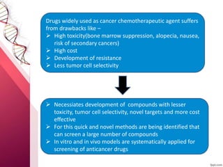 Preclinical and clinical screening of anticancer drugs | PPTX