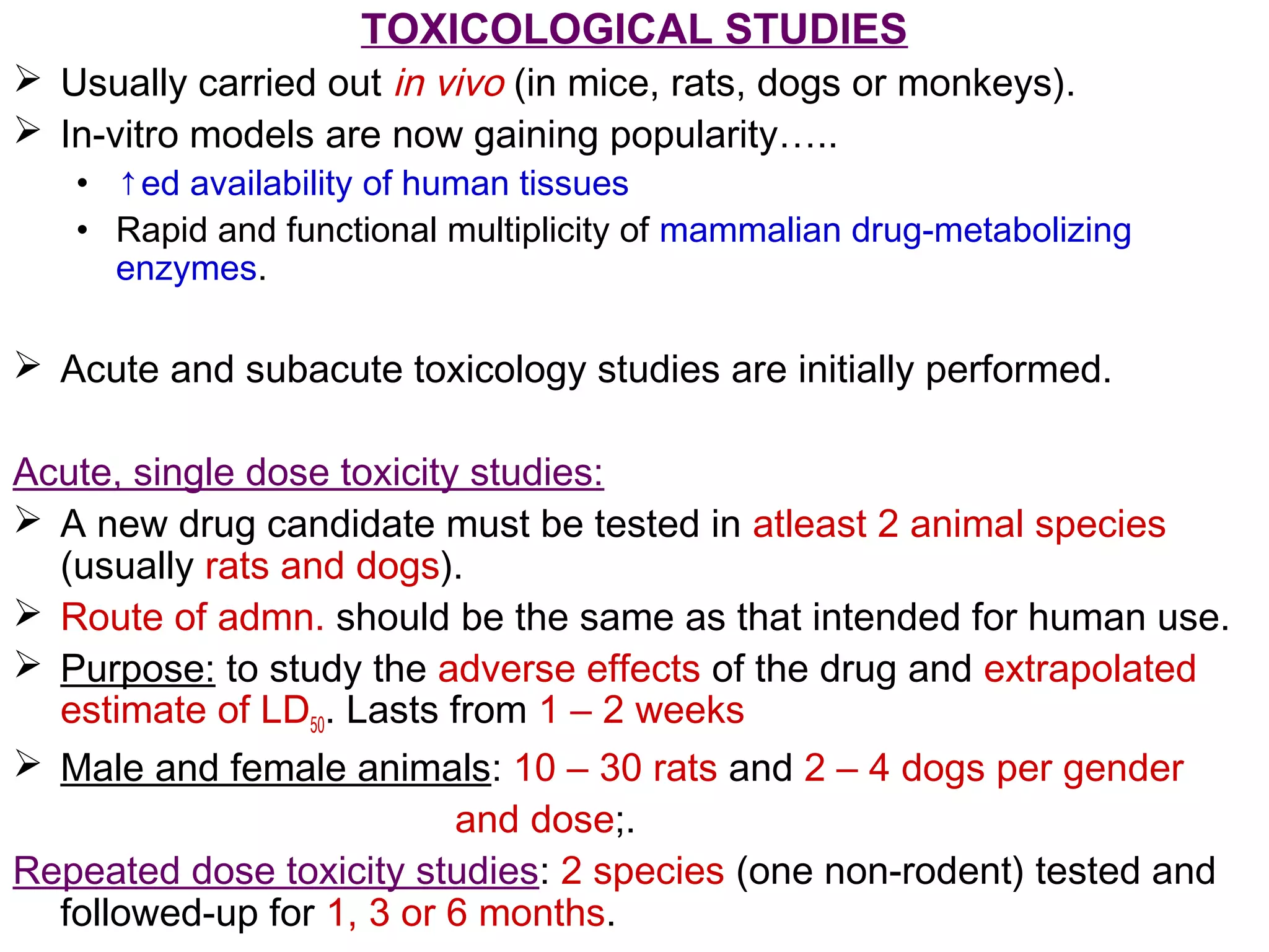 Preclinical drug discovery and development | PPT