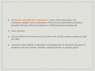 Precocious Puberty PPT precocious-puberty-ppt
