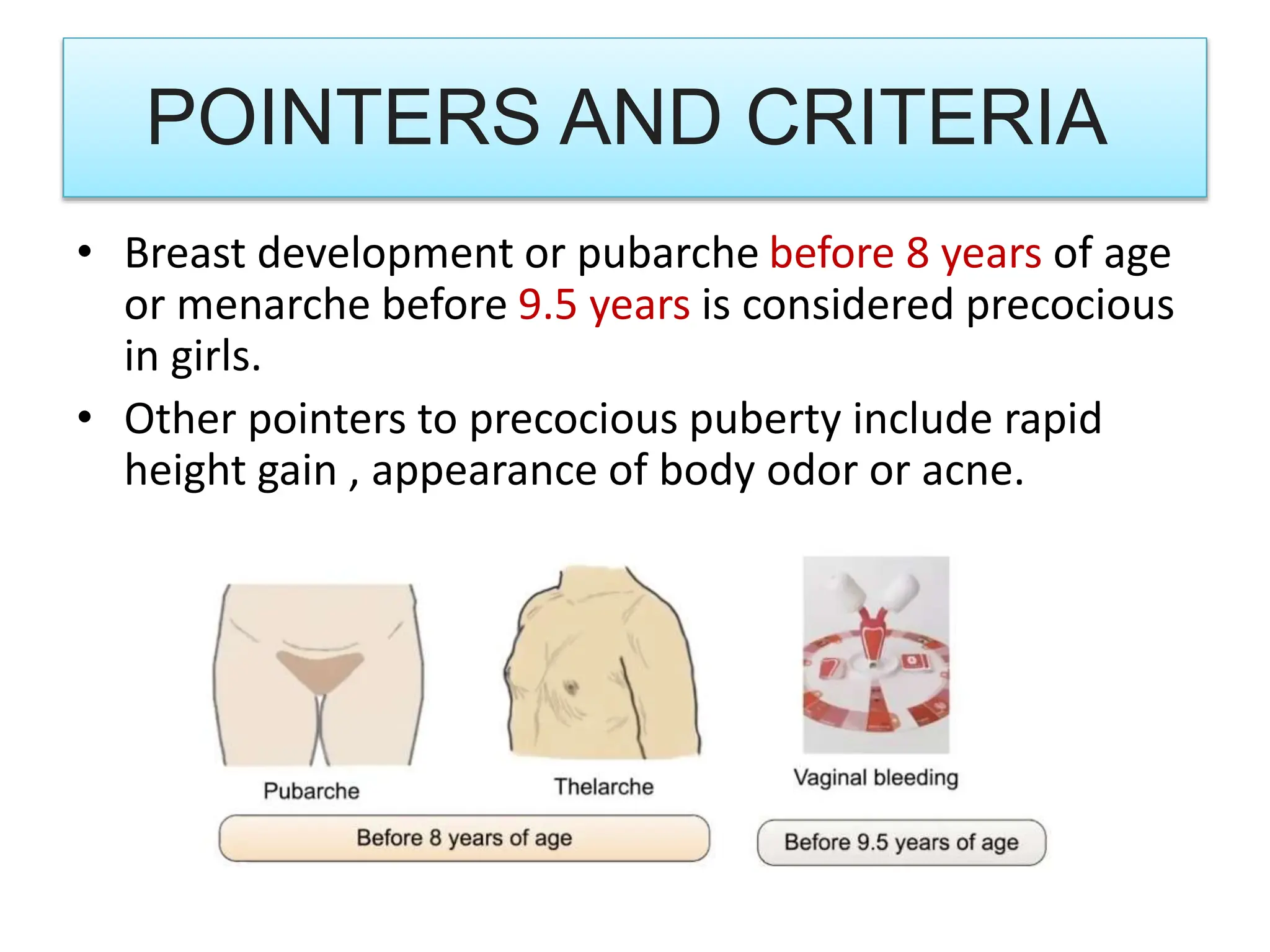 Precocial Development Examples Precocious Puberty in Girl approach and Management | PPTX