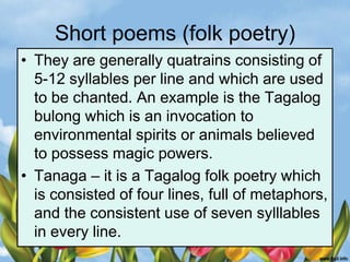 Pre colonial literature | PPTX