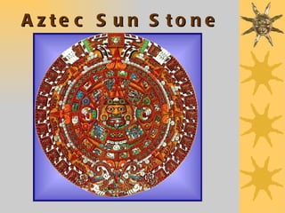 Aztec Sun Stone -- Calendar 