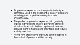 Pre-Competition Anxiety I Sports Psychology | PPTX