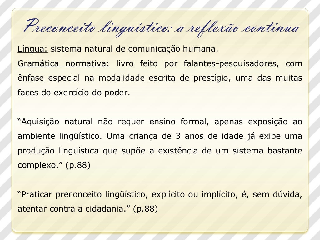 Considerando A Narrativa Acima E Conhecimentos Sobre Preconceito