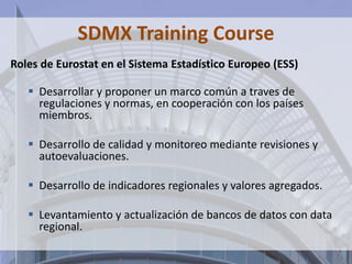 SDMX – STATISTICAL DATA AND METADA EXCHANGE INEI | PPTX