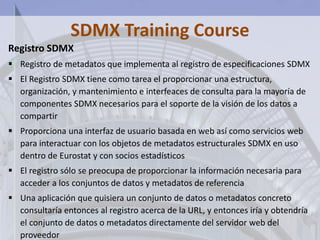 SDMX – STATISTICAL DATA AND METADA EXCHANGE INEI | PPTX