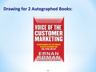 Drawing for 2 Autographed Books:

182

 