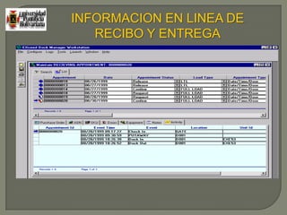 YMS – YARD MANAGEMENT SYSTEMEs un software que le da la visibilidad y control que necesita para simplificar y acelerar todas sus actividades del patio de operaciones. Puede ser usado centralmente para controlar muchos patios a la vez para el rastreo interno de cargamentos entrantes y salientes. La información de inventarios y envíos está disponible, a fin de proveerle de la más flexible y rápida solución de gestión de patio tanto para almacenes estándar como de paso.
