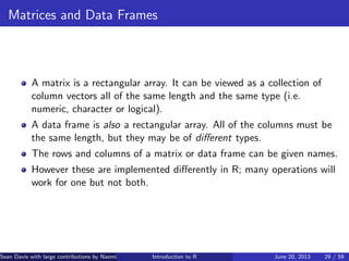Introduction to R | PDF