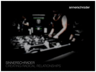 SINNERSCHRADER
CREATING RADICAL RELATIONSHIPS
 
