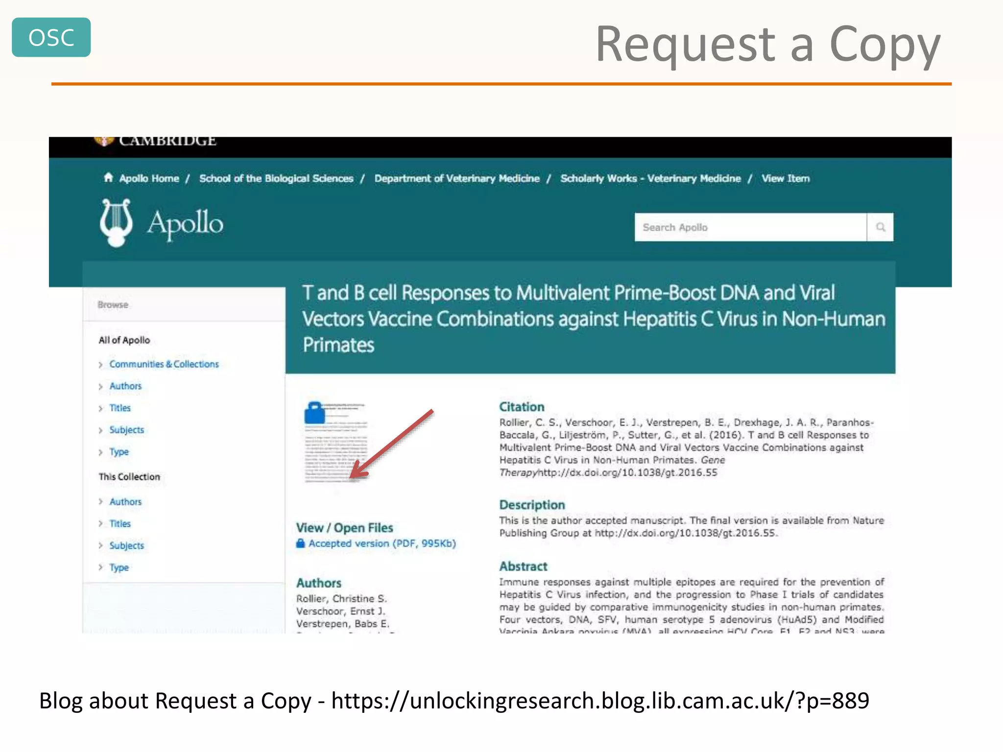 OSC
Request a Copy
Blog about Request a Copy - https://unlockingresearch.blog.lib.cam.ac.uk/?p=889
 