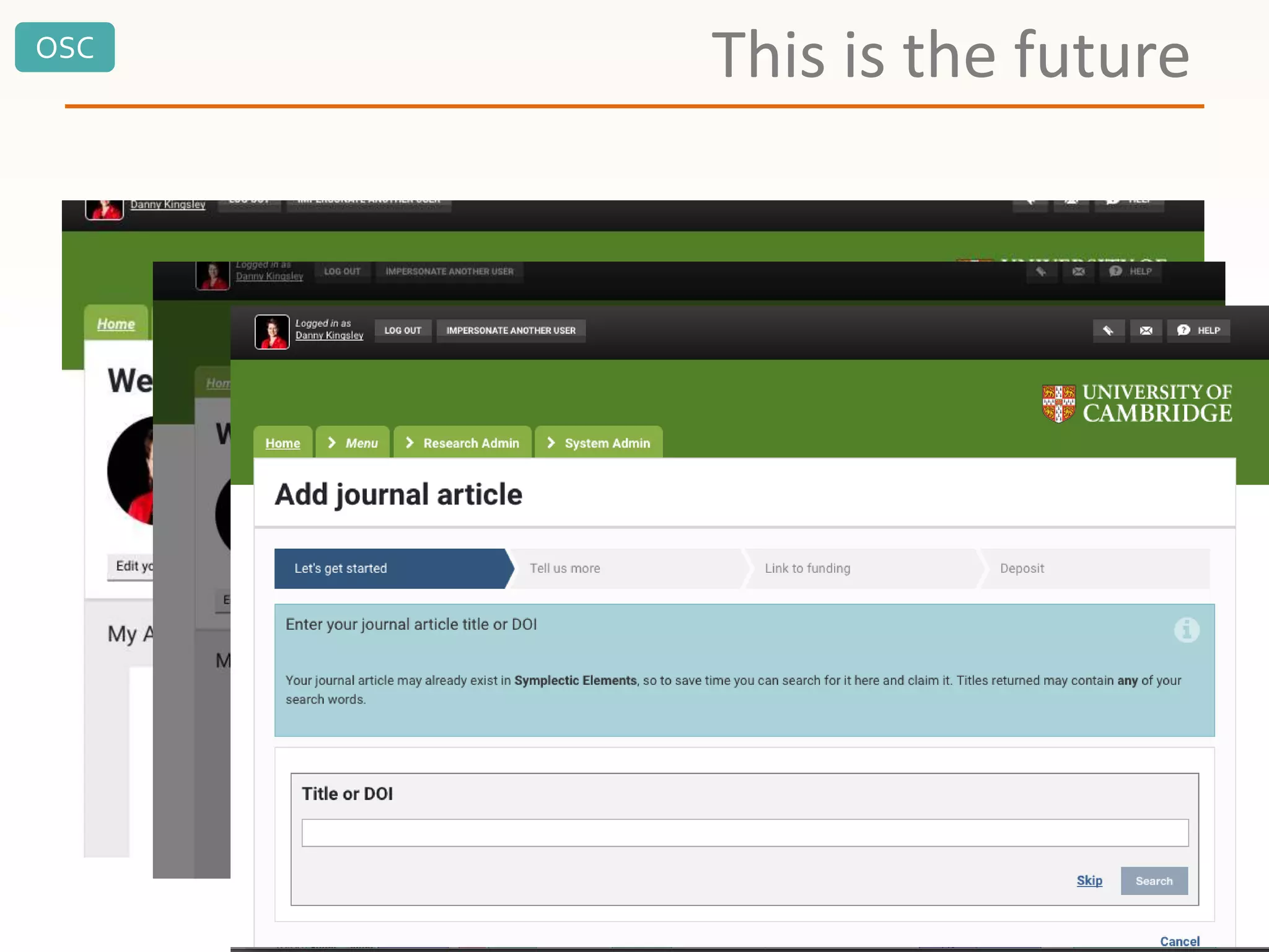 OSC
This is the future
 