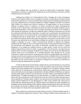 Precursores de la calidad