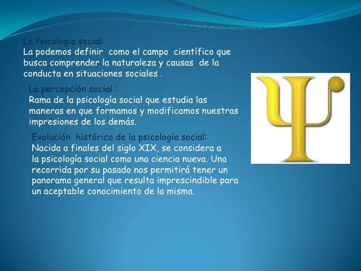 Precursores de la psicología social