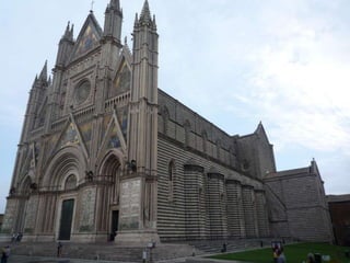 Orvietto Cathedral, Lorenzo Maitani, west façade , Orvietto, Italy, begun 1310