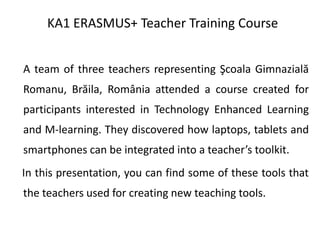ICT tools for teaching | PPTX