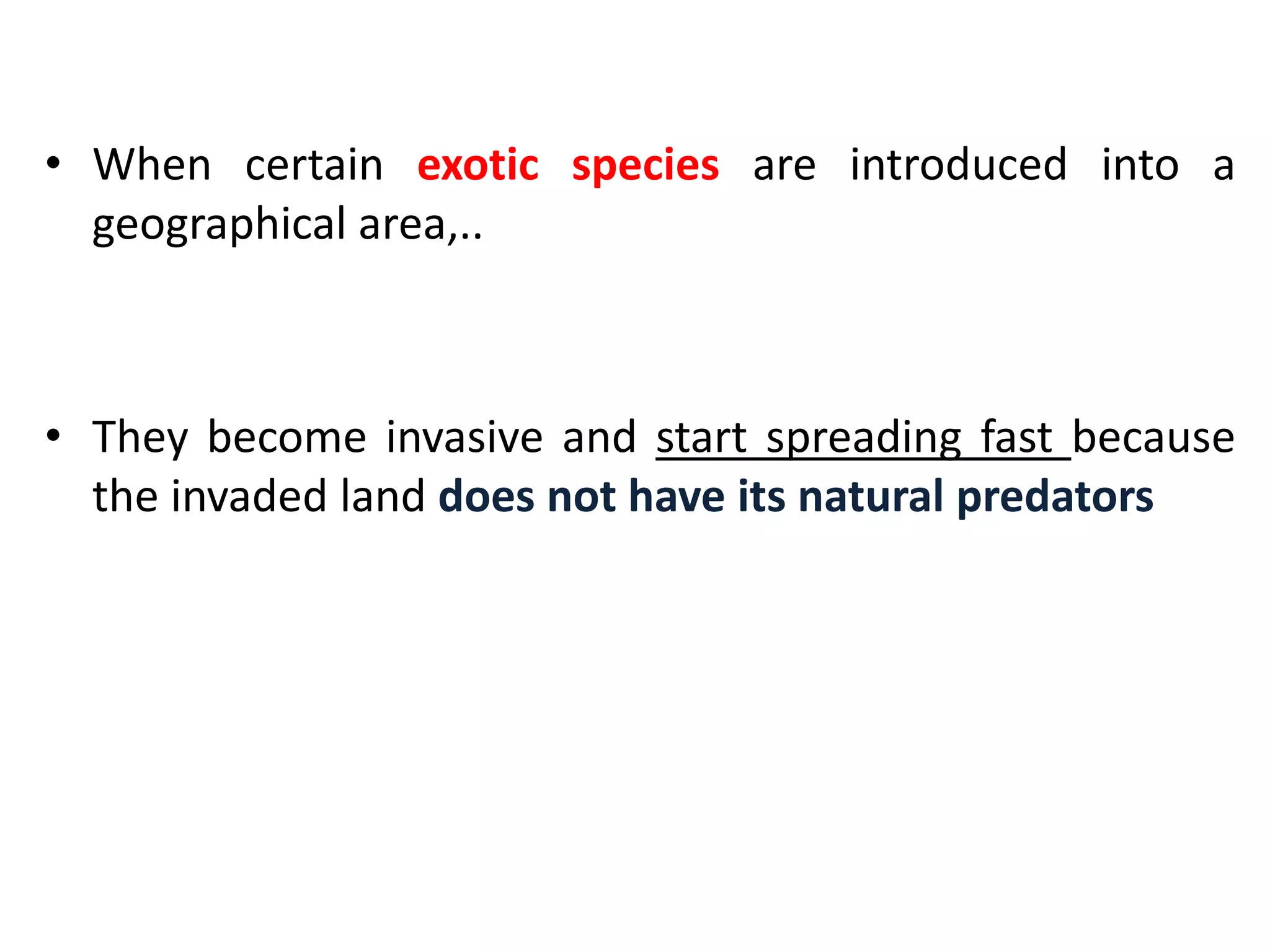 Predation and competition