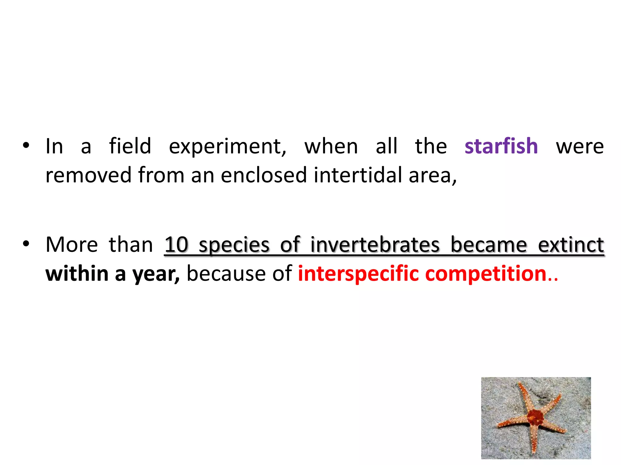 Predation and competition