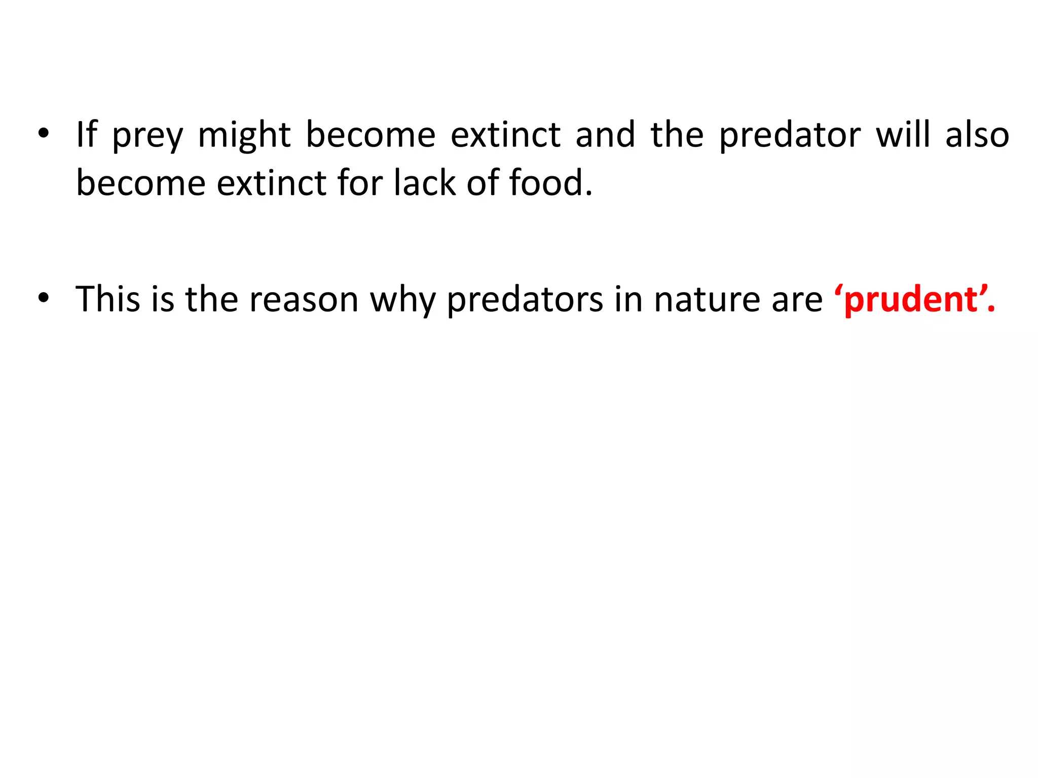 Predation and competition