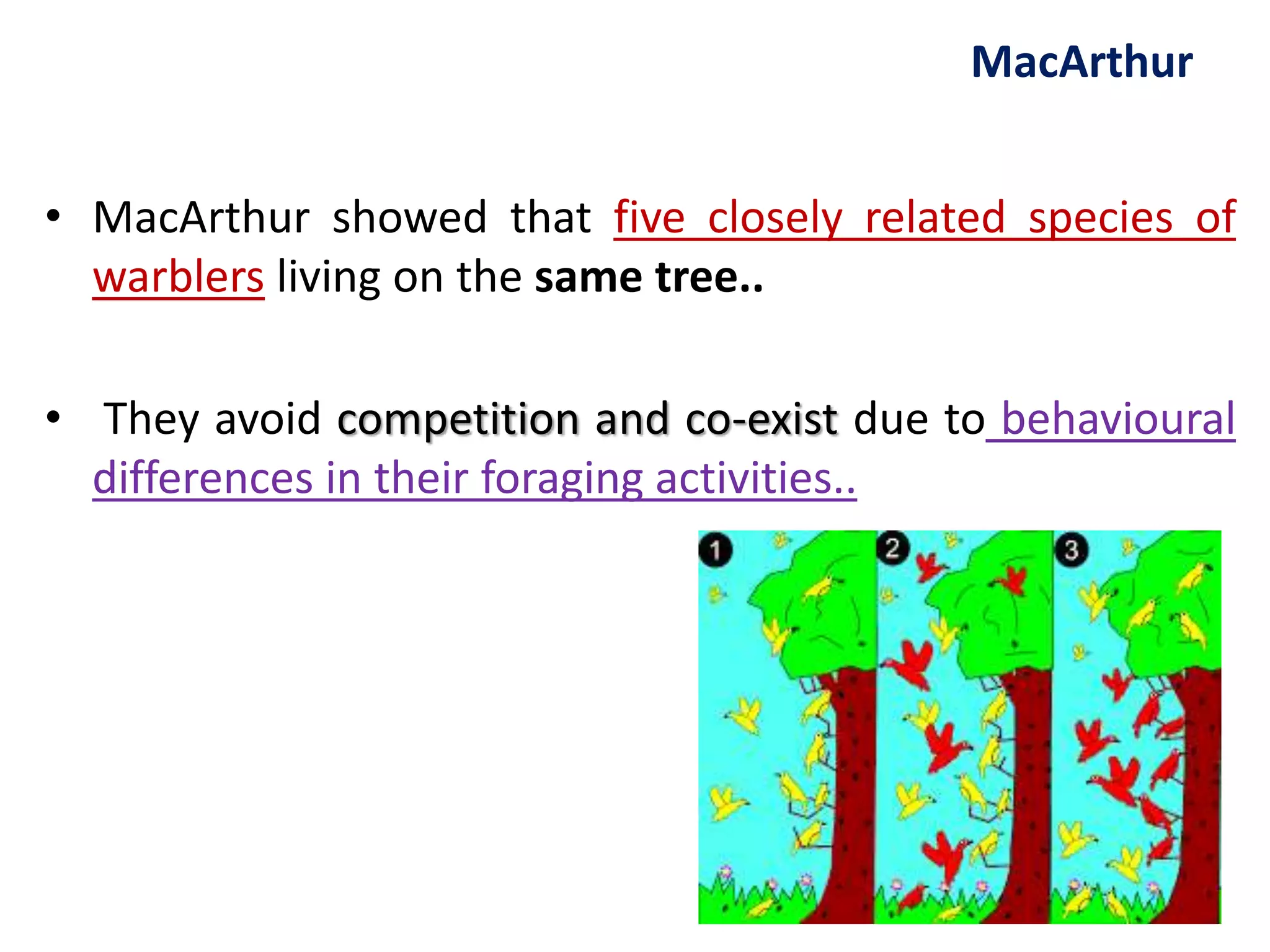 Predation and competition