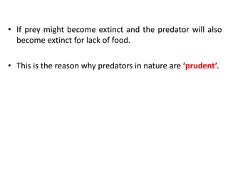 Predation and competition