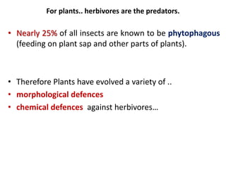 Predation and competition