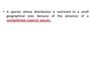 Predation and competition