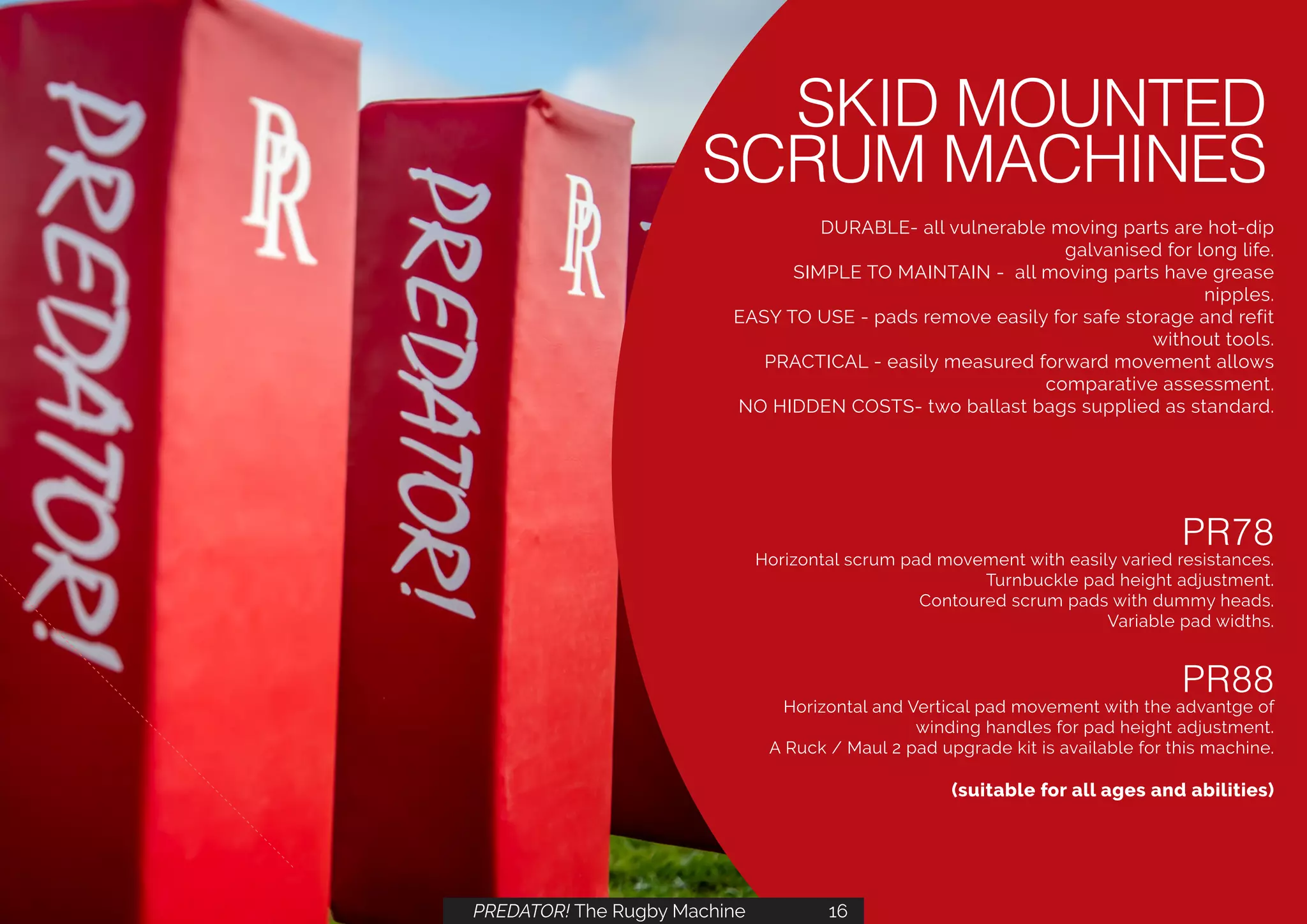 Predator! Rugby training equipment & Scrum Machines 2019 | PDF | Rugby ...
