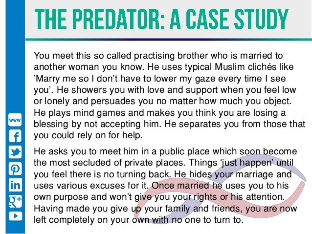 Predators, gold diggers and players - Warning signs your prospective