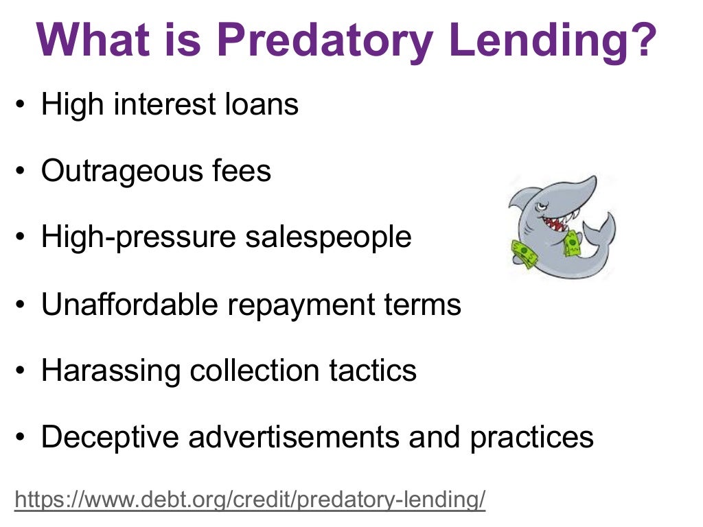 Predatory Lending Practices & How to Avoid Them