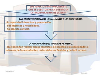 Una constante interacción. 29/08/2010Jcashqui.