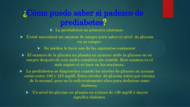 Prediabetes Prediabetes