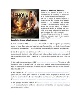 Predicacion antiguo testamento.