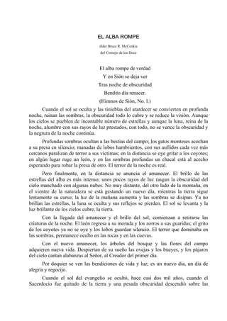 Predicador De Rectitud Bruce R