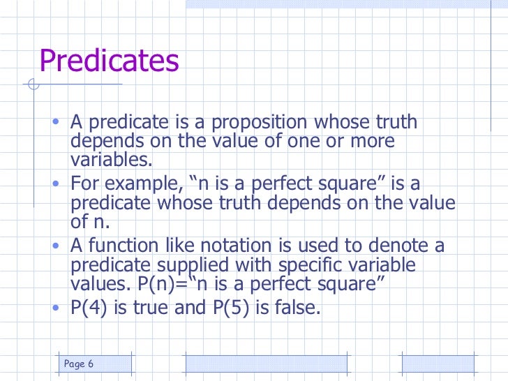 Predicate Logic