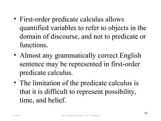 Predicate Calculus Presentation and Predicate Calculus presentation | PPT