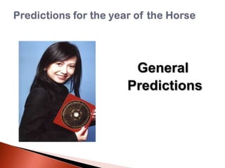 General
Predictions

 