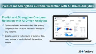 Predict Customer Churn With AI Driven Analytics | PPTX