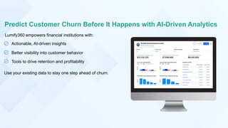 Predict Customer Churn With AI Driven Analytics | PPTX