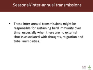 Predicted changes in herd immunity levels against Rift Valley fever virus in livestock following a natural exposure