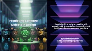 Catching Missing Features Software Predicting software defects in design before any code is written | PDF