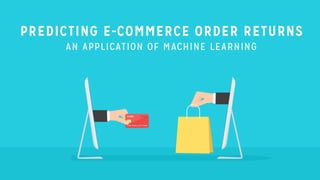 Predicting e commerce order return using machine learning