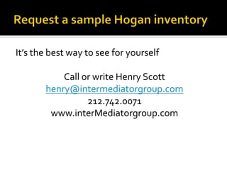 Predicting Performance